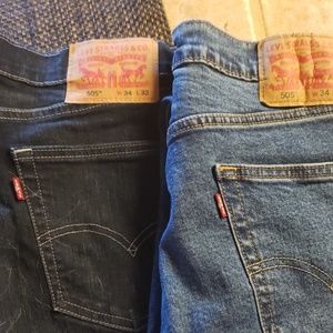 Levis 505 34x32